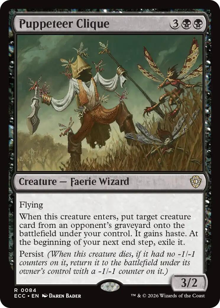 Image for Puppeteer Clique (84) (ECC) - Magic: The Gathering