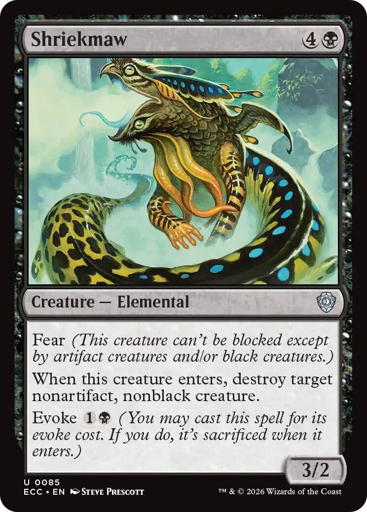 Image for Shriekmaw (85) (ECC) - Magic: The Gathering