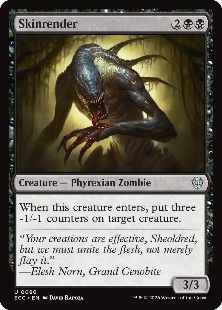 Image for Skinrender (86) (ECC) - Magic: The Gathering