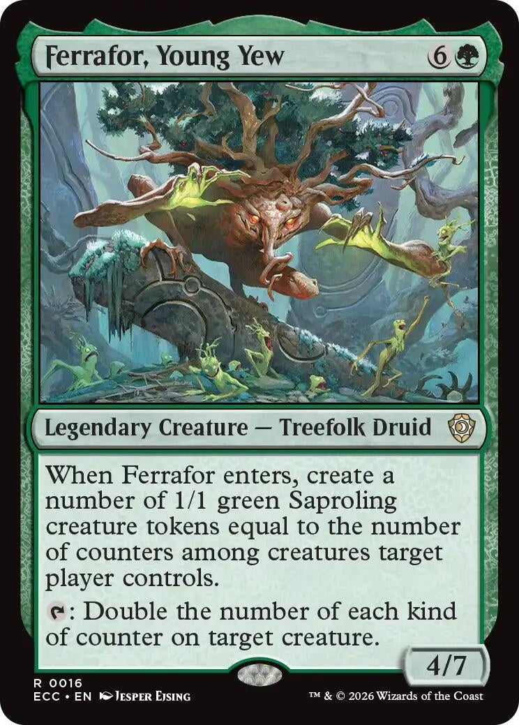 Image for Ferrafor, Young Yew (16) (ECC) - Magic: The Gathering