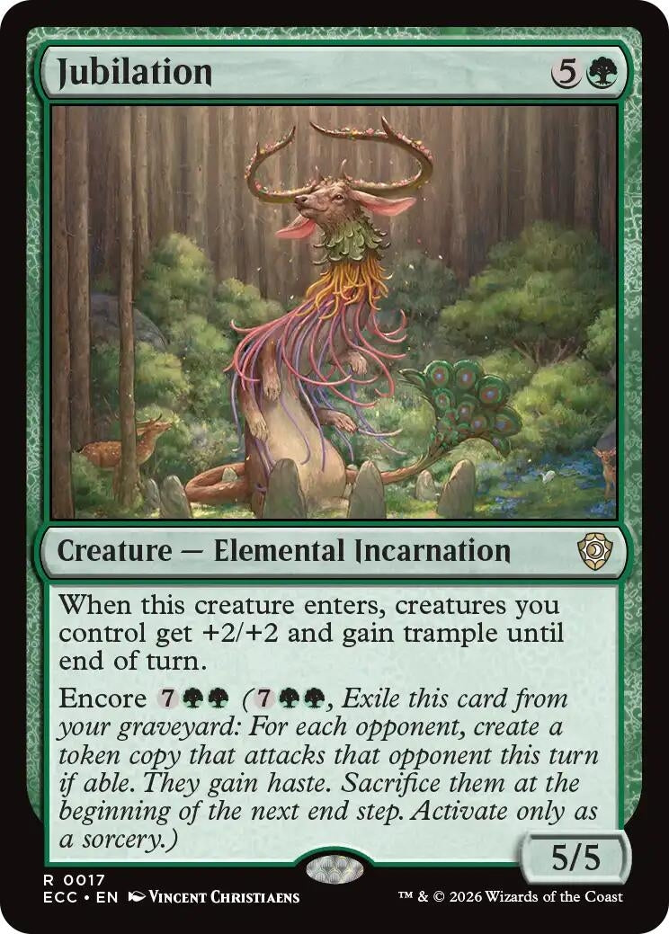 Image for Jubilation (17) (ECC) - Magic: The Gathering