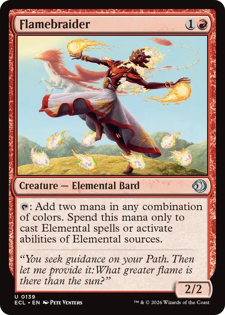 Image for Flamebraider (139) (ECL) - Magic: The Gathering