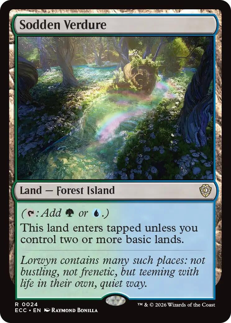 Image for Sodden Verdure (24) (ECC) - Magic: The Gathering
