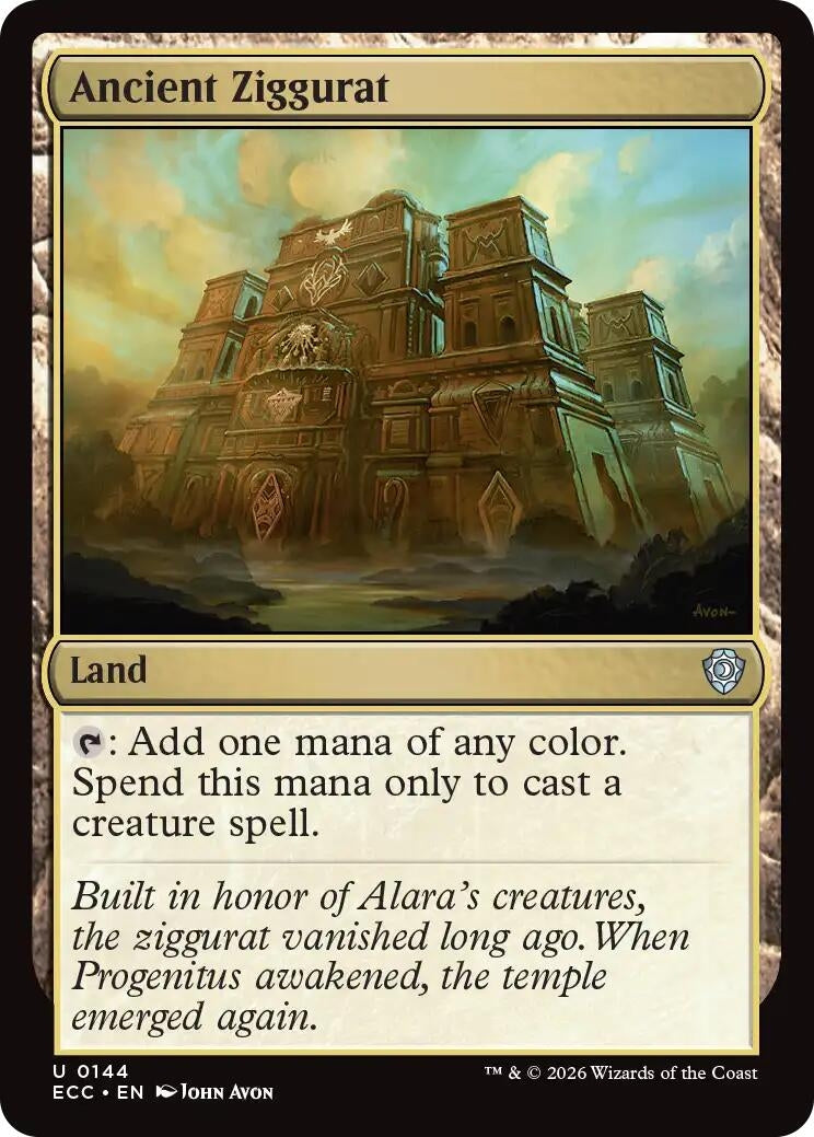 Image for Ancient Ziggurat (144) (ECC) - Magic: The Gathering