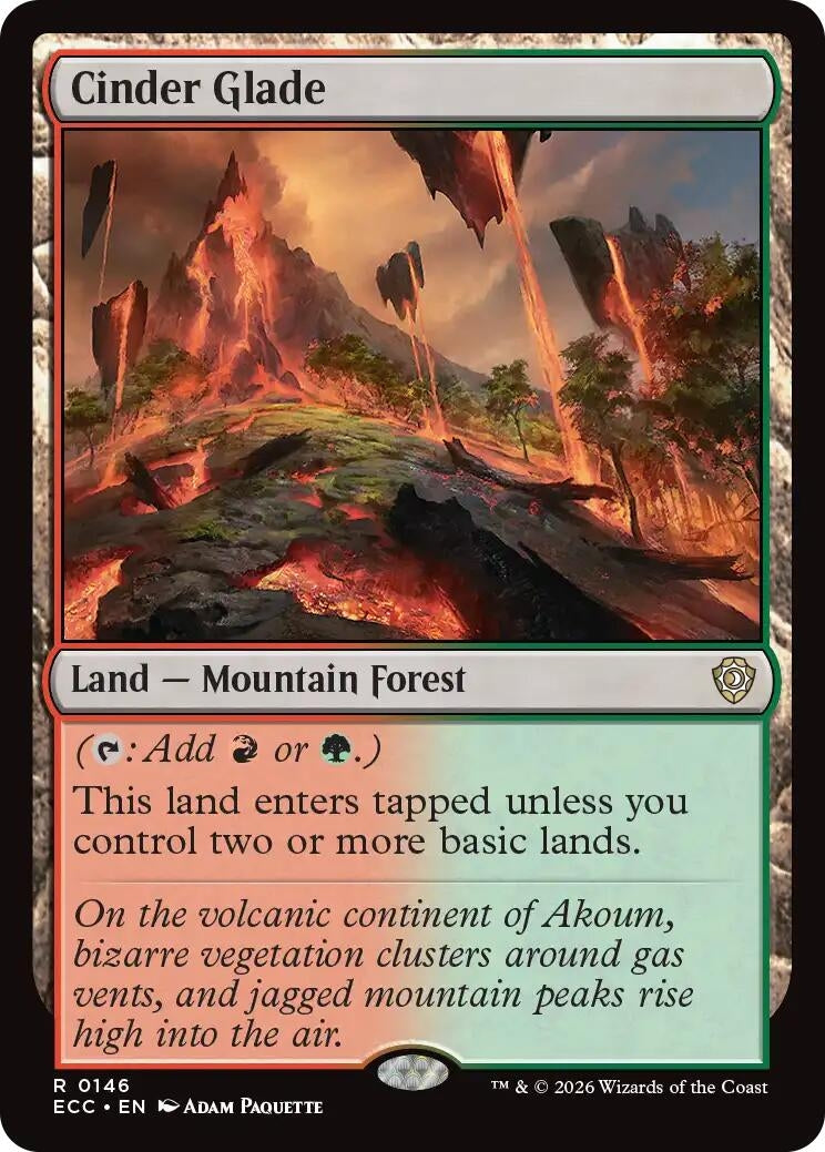 Image for Cinder Glade (146) (ECC) - Magic: The Gathering