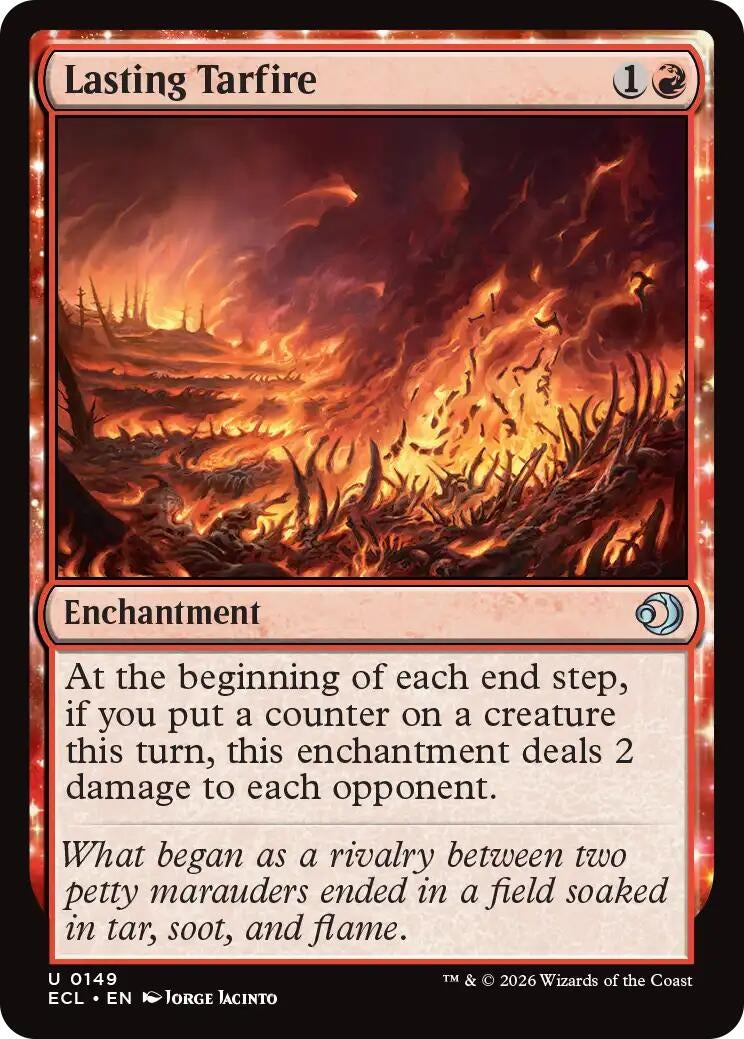 Image for Lasting Tarfire (149) (ECL) - Magic: The Gathering