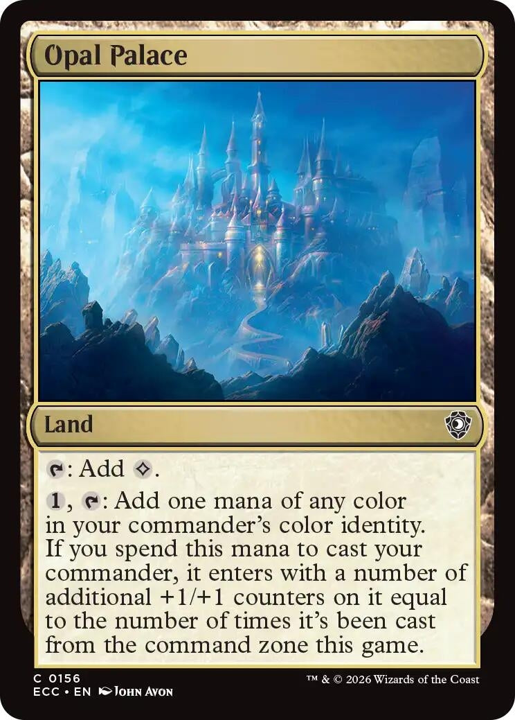 Image for Opal Palace (156) (ECC) - Magic: The Gathering