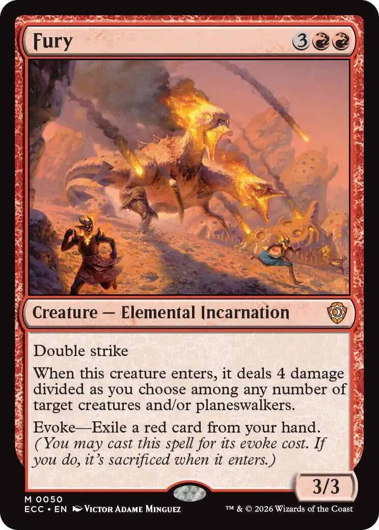 Image for Fury (50) (ECC) - Magic: The Gathering