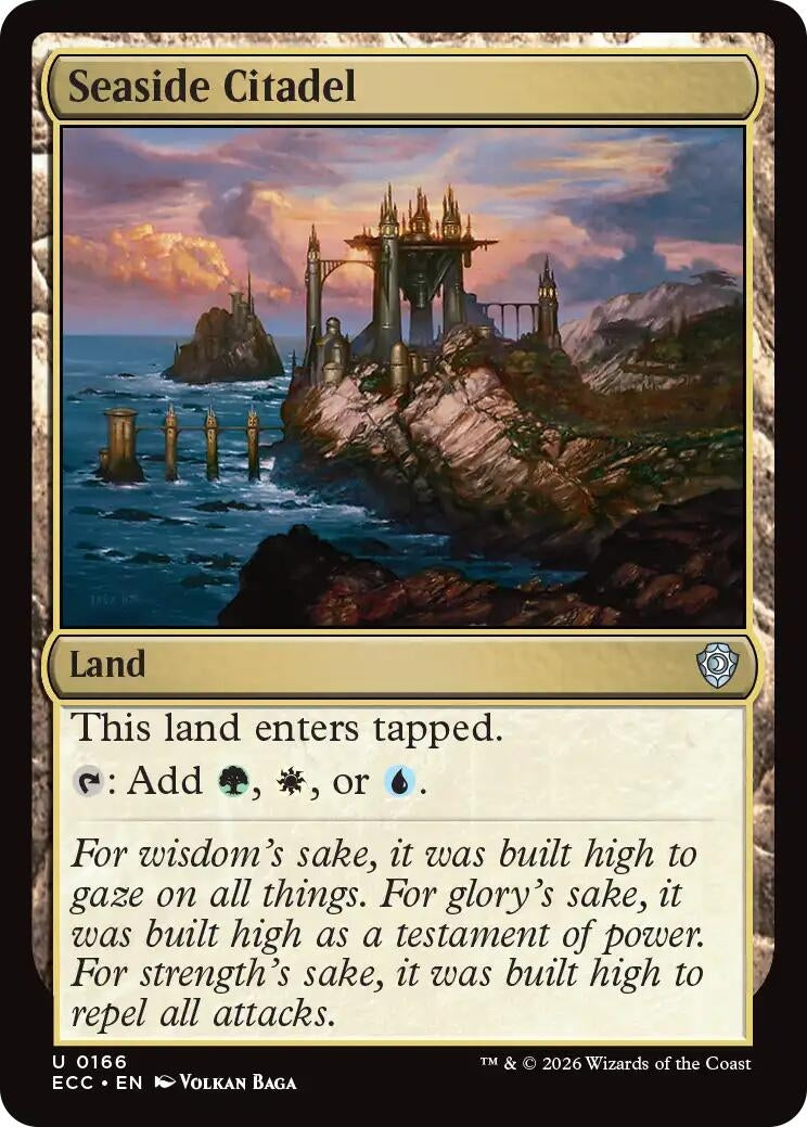 Image for Seaside Citadel (166) (ECC) - Magic: The Gathering