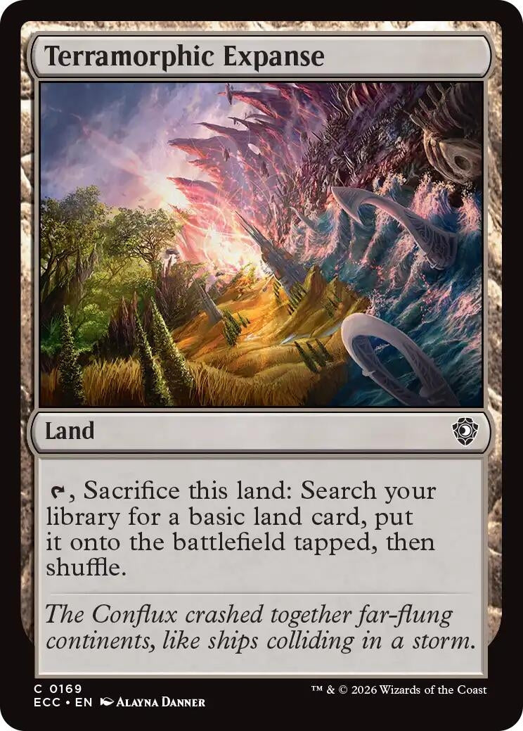 Image for Terramorphic Expanse (169) (ECC) - Magic: The Gathering