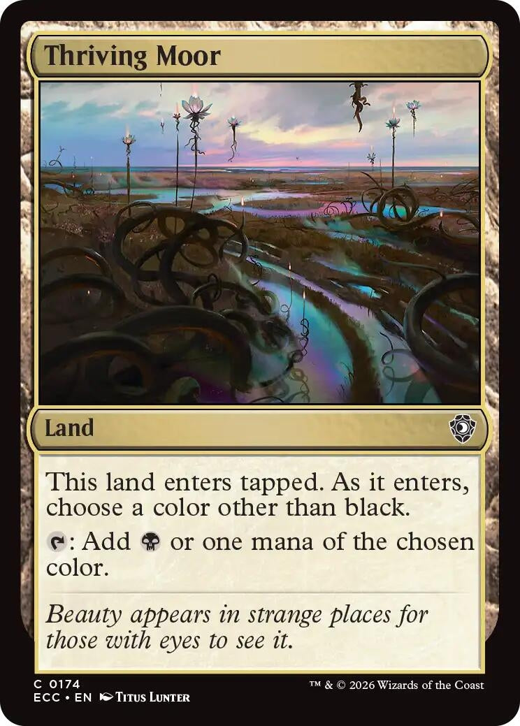 Image for Thriving Moor (174) (ECC) - Magic: The Gathering