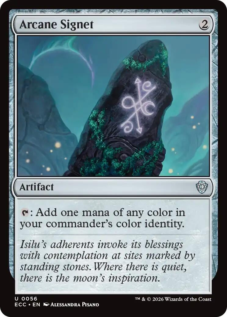 Image for Arcane Signet (0056) (56) (ECC) - Magic: The Gathering