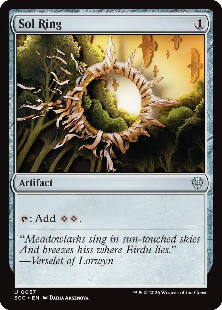 Image for Sol Ring (0057) (57) (ECC) - Magic: The Gathering