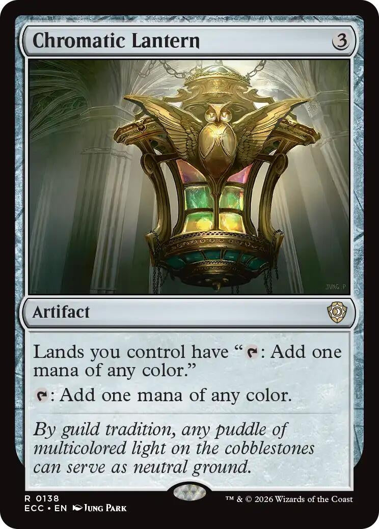 Image for Chromatic Lantern (138) (ECC) - Magic: The Gathering
