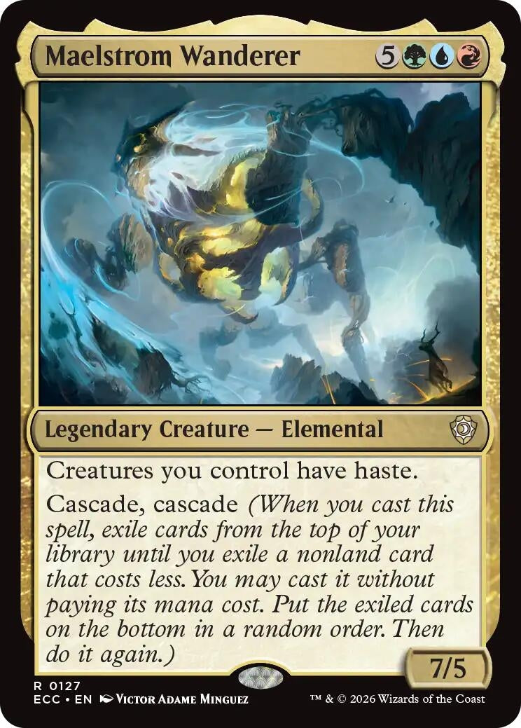 Image for Maelstrom Wanderer (127) (ECC) - Magic: The Gathering