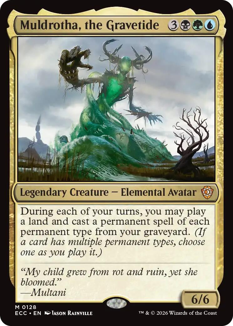 Image for Muldrotha, the Gravetide (128) (ECC) - Magic: The Gathering