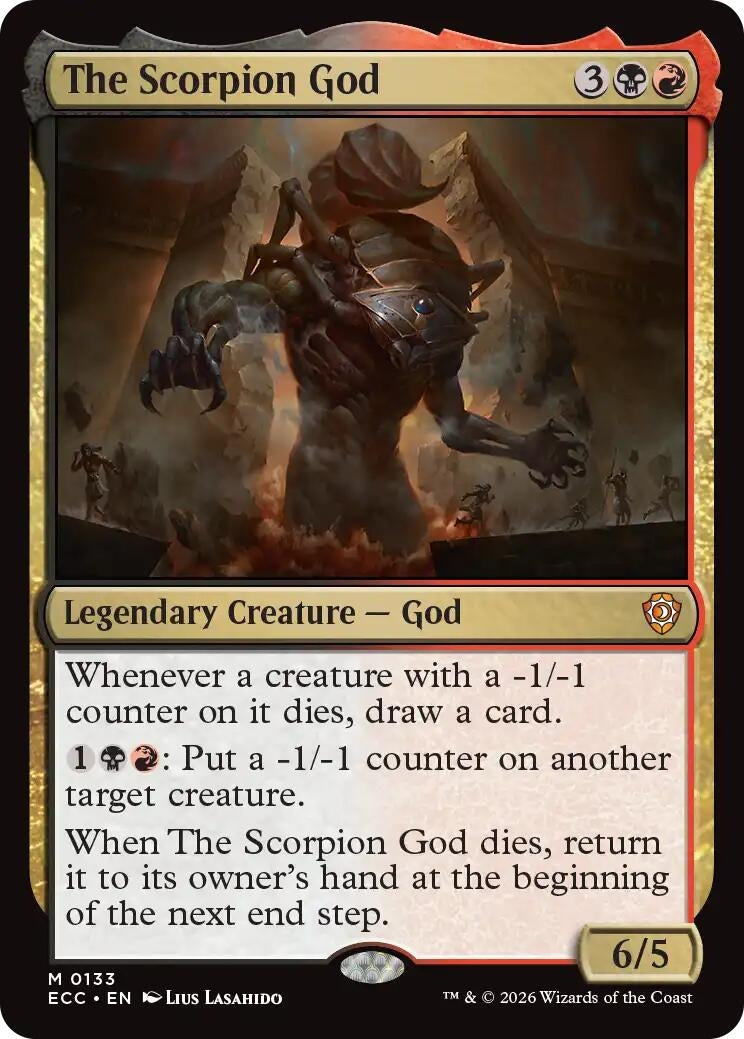 Image for The Scorpion God (133) (ECC) - Magic: The Gathering
