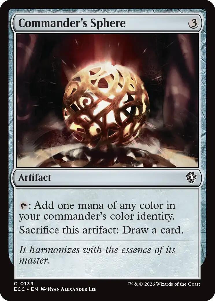 Image for Commander's Sphere (139) (ECC) - Magic: The Gathering