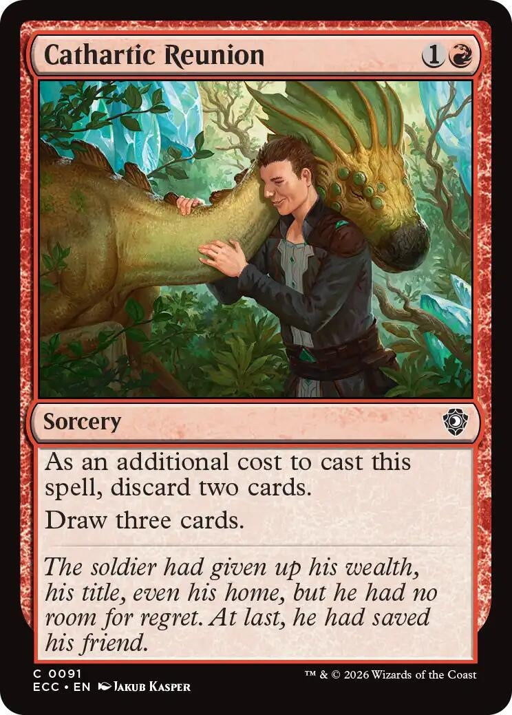 Image for Cathartic Reunion (91) (ECC) - Magic: The Gathering