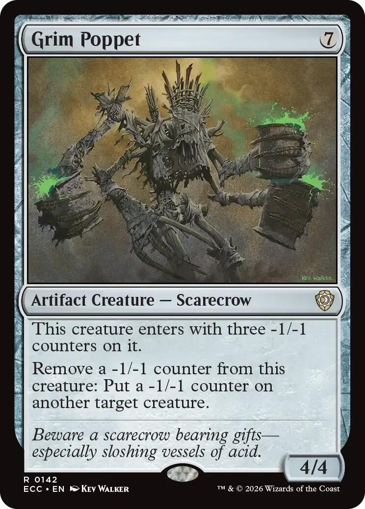 Image for Grim Poppet (142) (ECC) - Magic: The Gathering