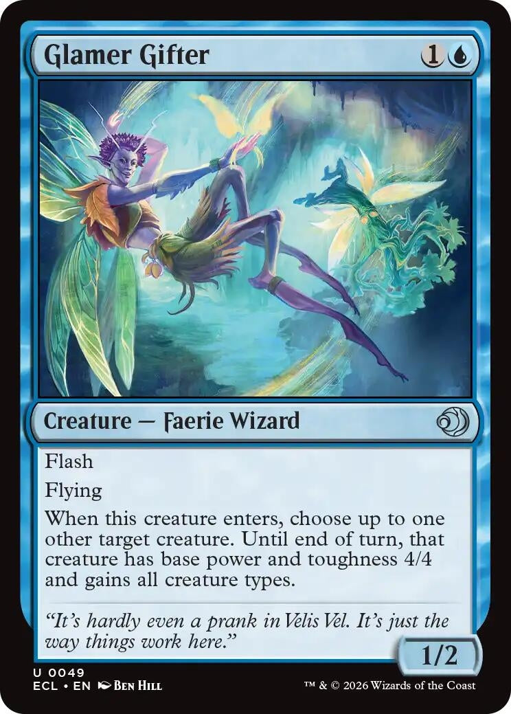 Image for Glamer Gifter (49) (ECL) - Magic: The Gathering