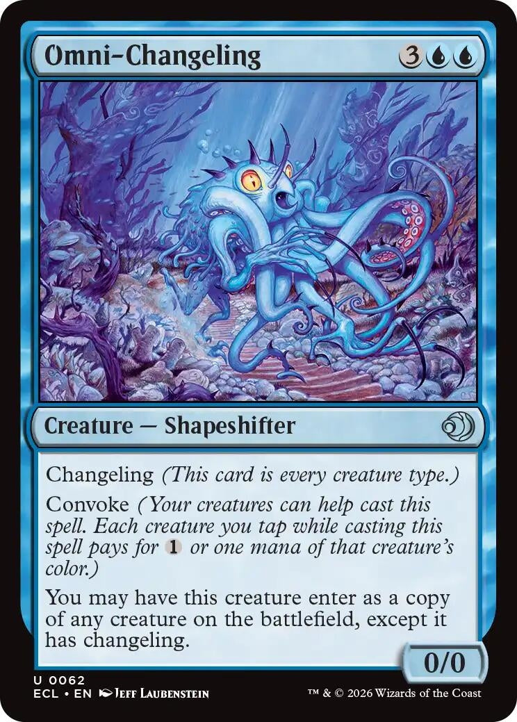 Image for Omni-Changeling (62) (ECL) - Magic: The Gathering