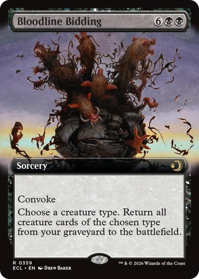 Bloodline Bidding (Extended Art) (359) (ECL)