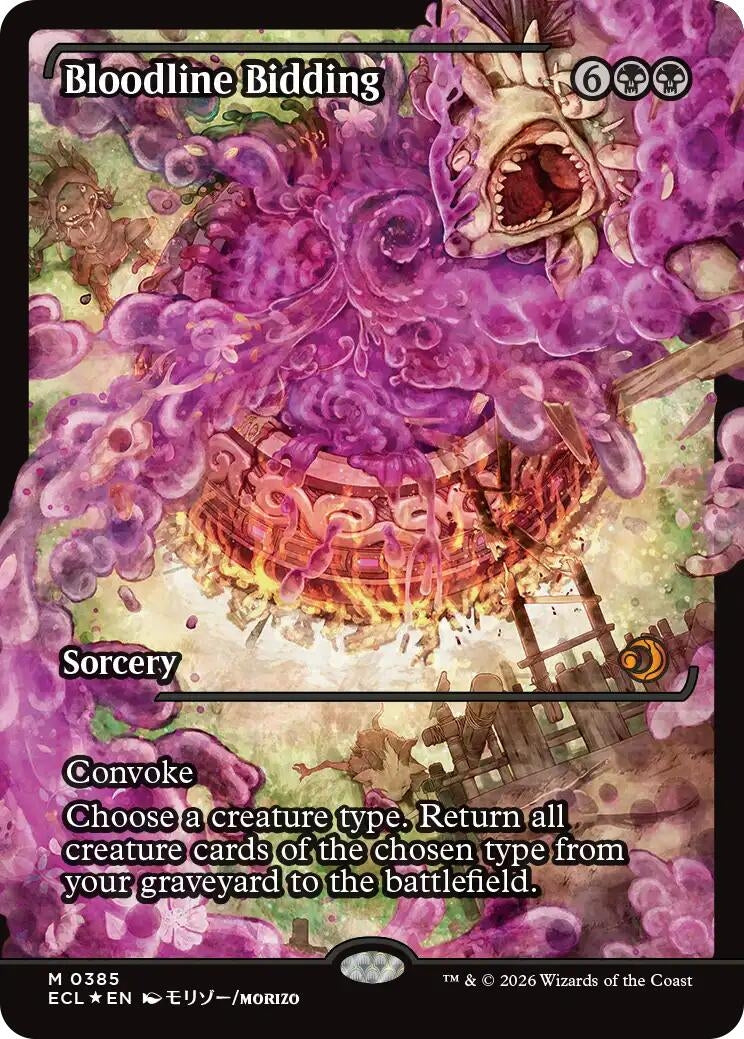 Image for Bloodline Bidding (Showcase) (385) (ECL) - Magic: The Gathering