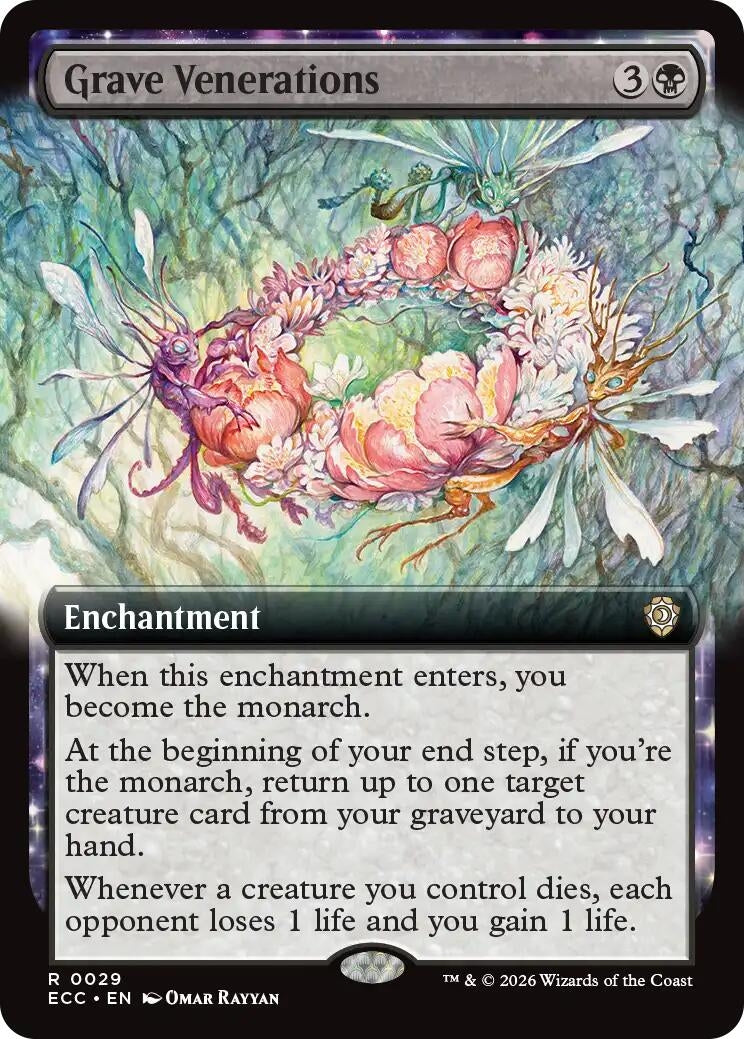 Image for Grave Venerations (Extended Art) (29) (ECC) - Magic: The Gathering