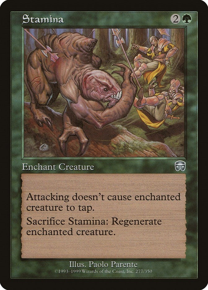 Image for Stamina (277) (MMQ) - Magic: The Gathering