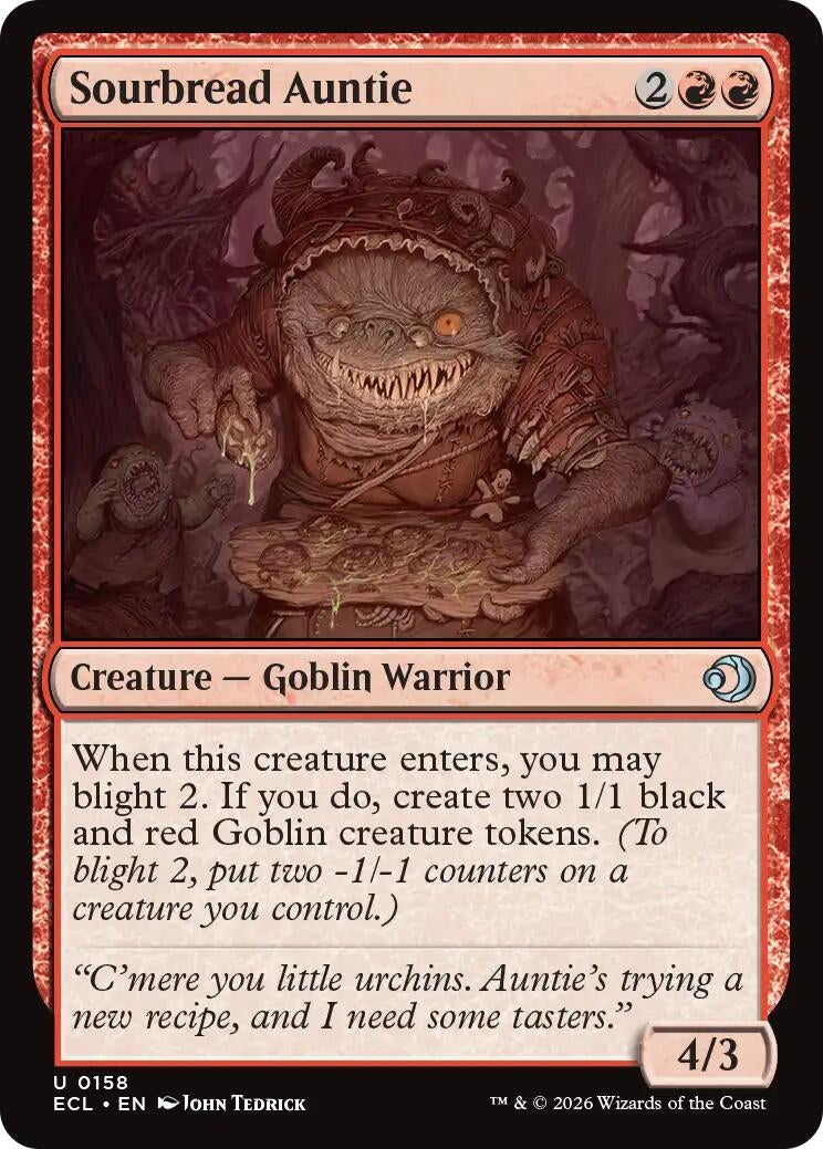 Image for Sourbread Auntie (158) (ECL) - Magic: The Gathering
