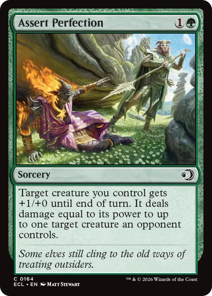 Image for Assert Perfection (164) (ECL) - Magic: The Gathering