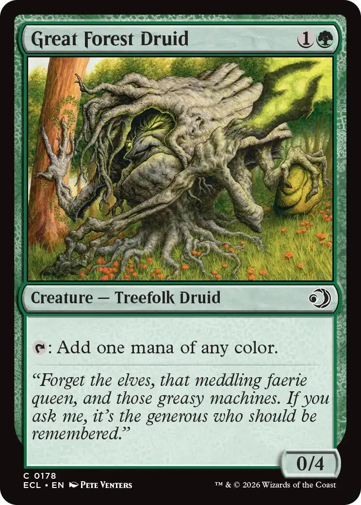 Image for Great Forest Druid (178) (ECL) - Magic: The Gathering