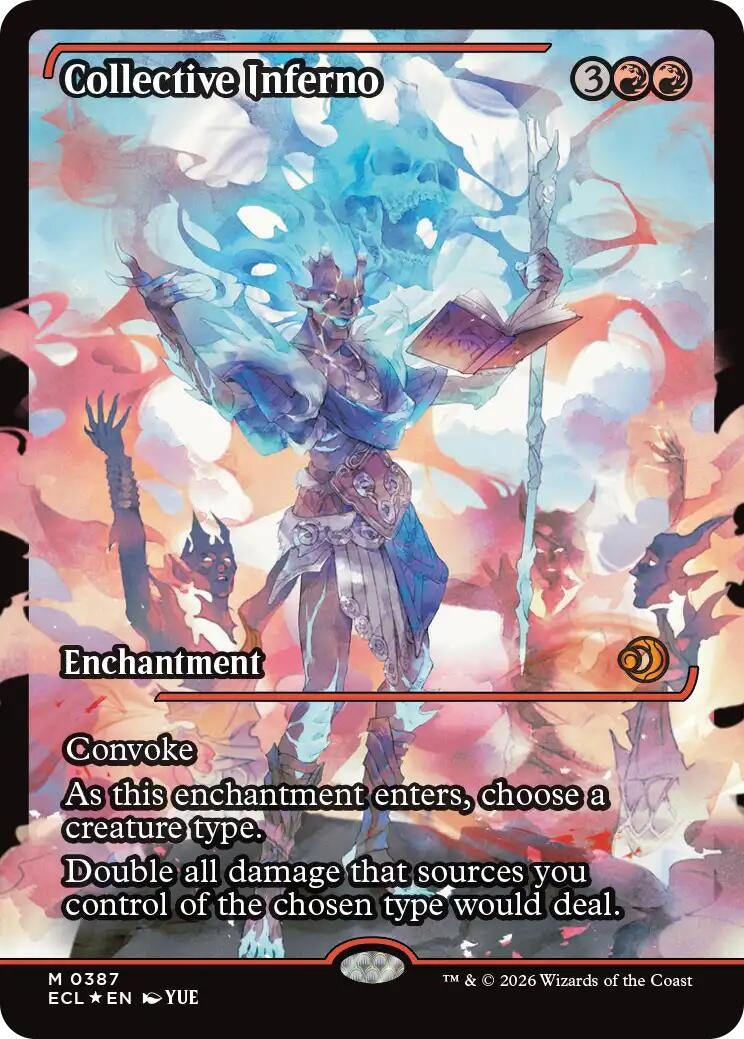 Image for Collective Inferno (Showcase) (387) (ECL) - Magic: The Gathering
