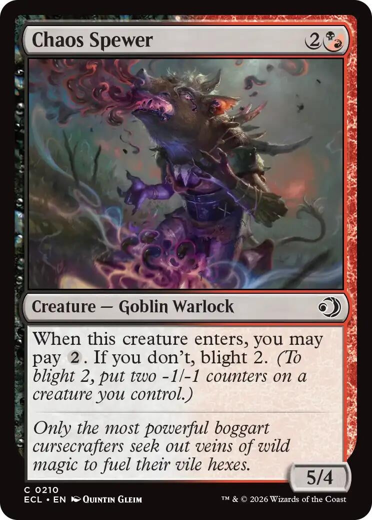 Image for Chaos Spewer (210) (ECL) - Magic: The Gathering