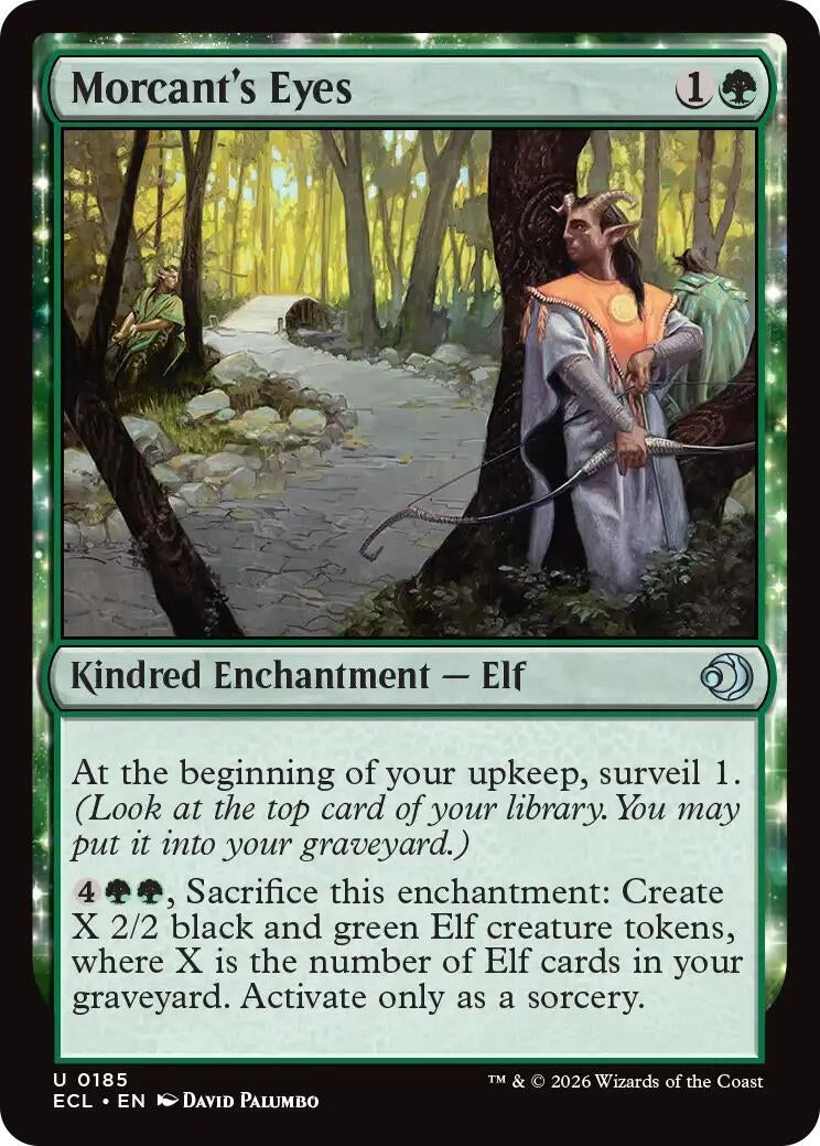 Image for Morcant's Eyes (185) (ECL) - Magic: The Gathering