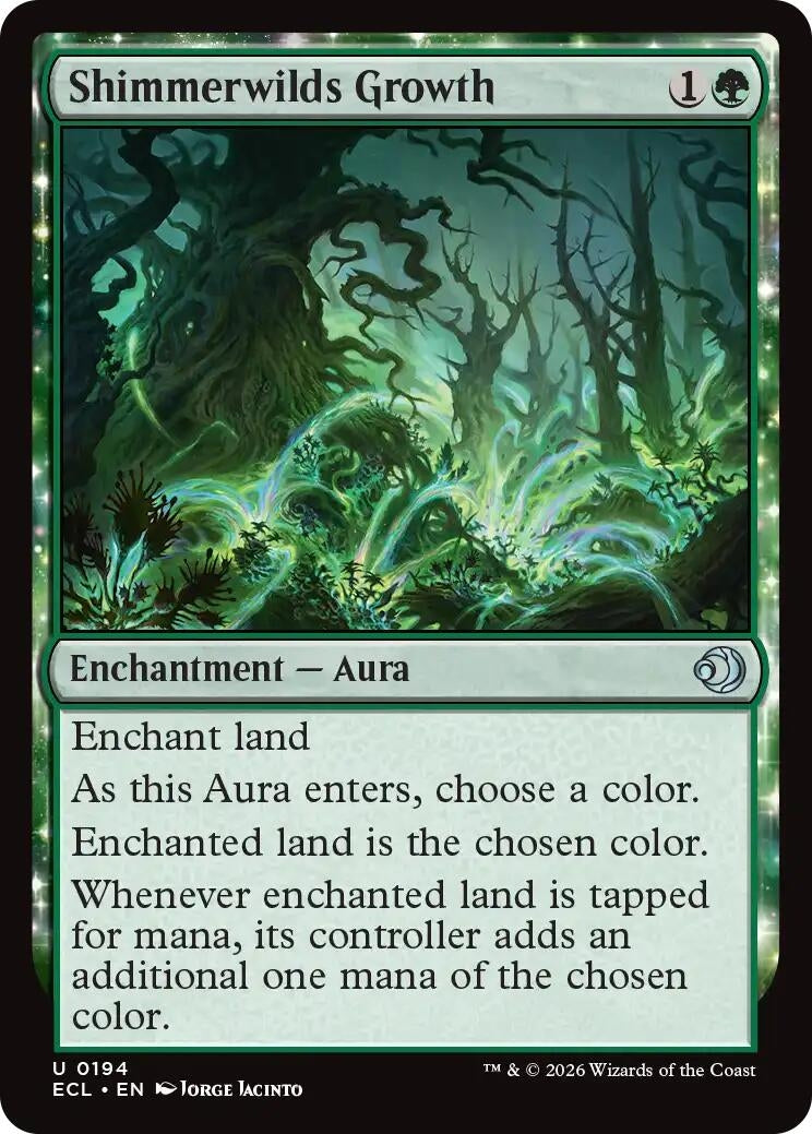 Image for Shimmerwilds Growth (194) (ECL) - Magic: The Gathering