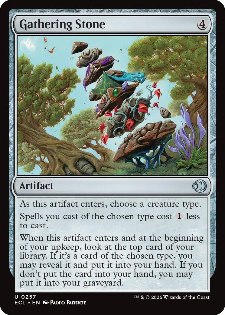 Image for Gathering Stone (257) (ECL) - Magic: The Gathering