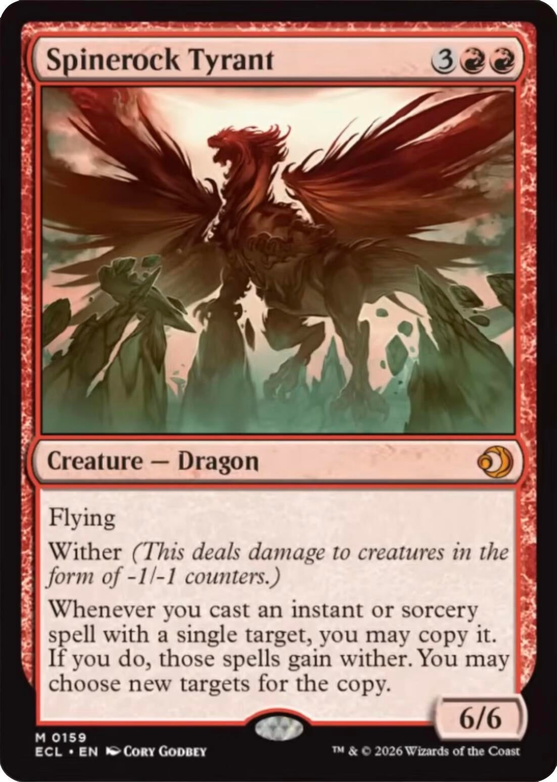 Image for Spinerock Tyrant (159) (ECL) - Magic: The Gathering
