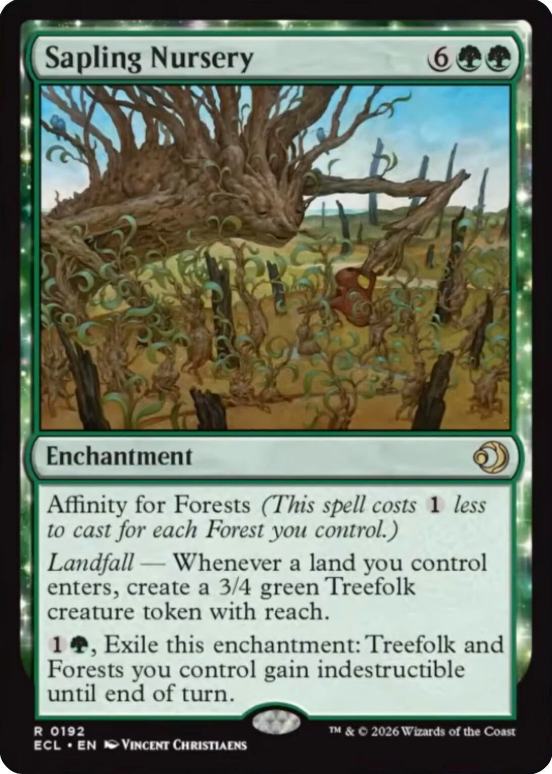 Image for Sapling Nursery (192) (ECL) - Magic: The Gathering