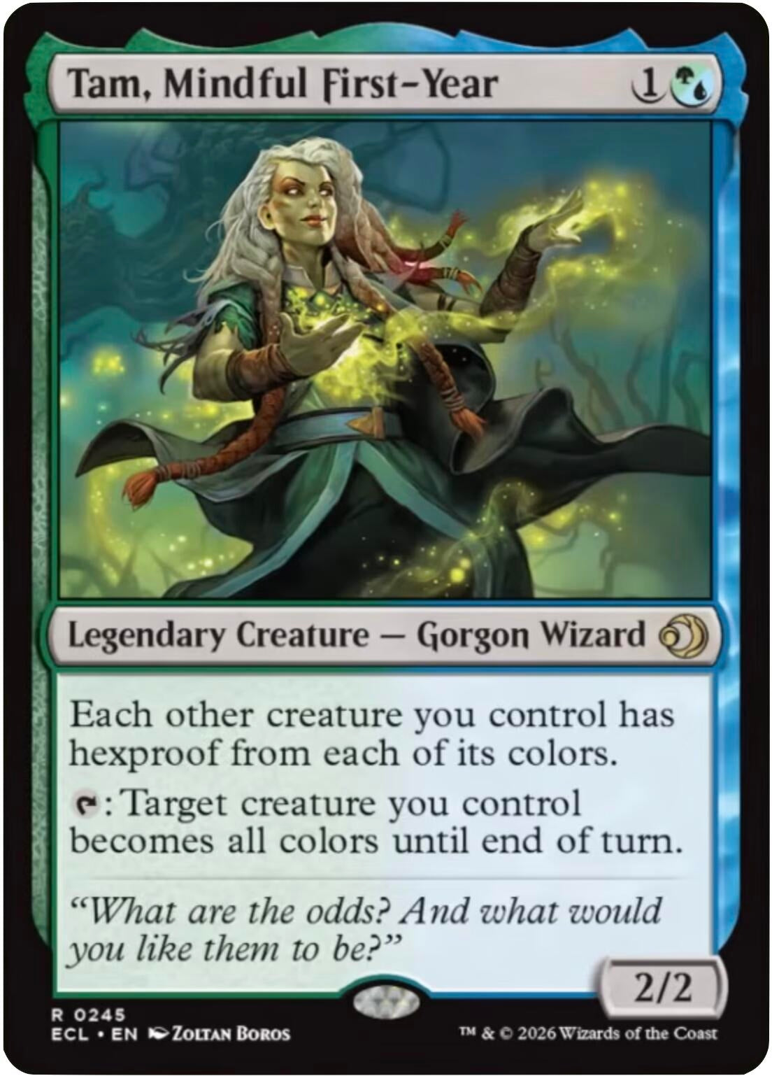 Image for Tam, Mindful First-Year (245) (ECL) - Magic: The Gathering