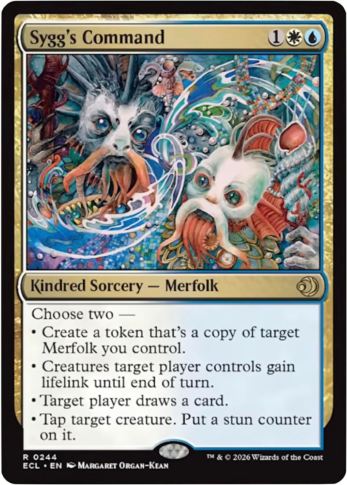 Image for Sygg's Command (244) (ECL) - Magic: The Gathering