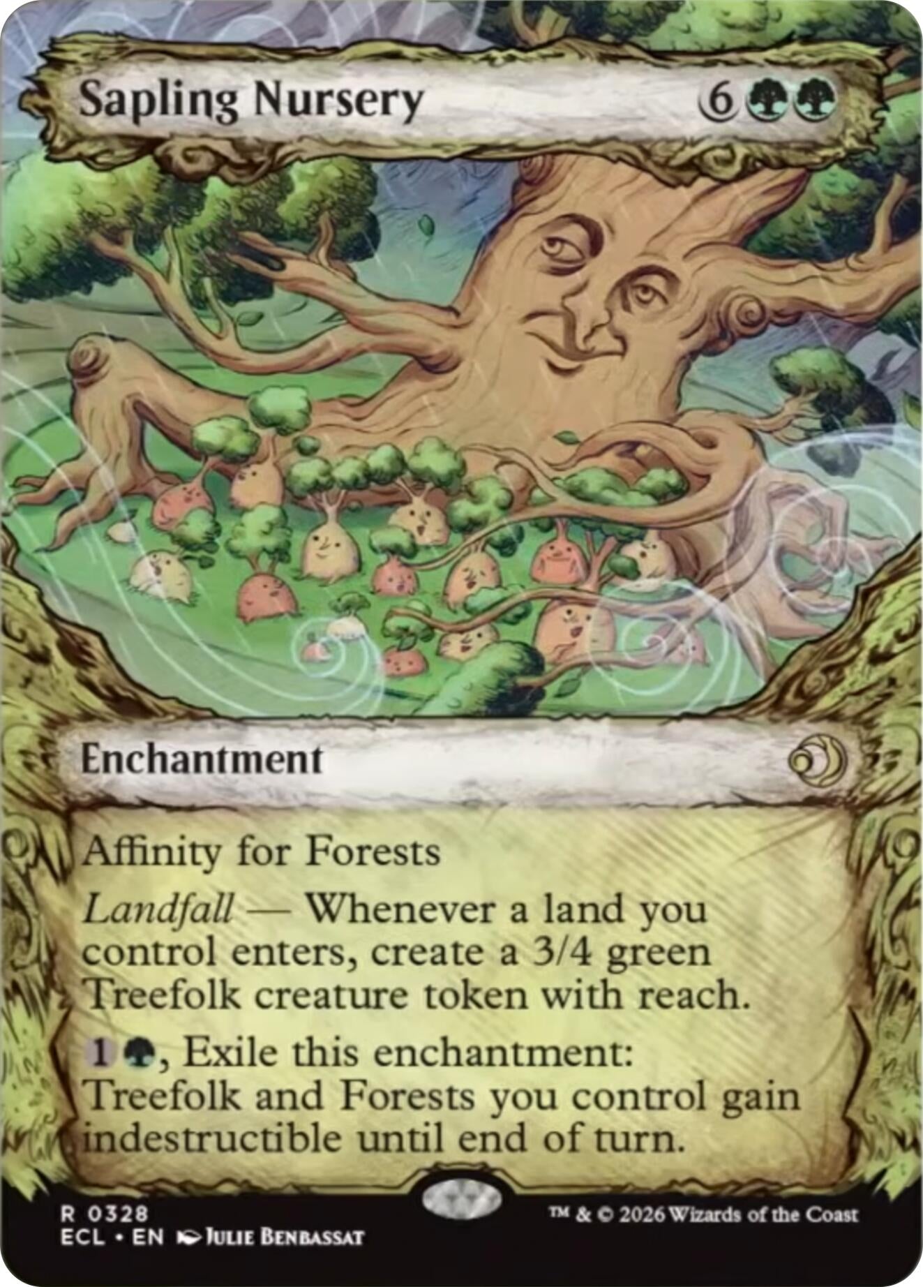 Image for Sapling Nursery (Showcase) (328) (ECL) - Magic: The Gathering
