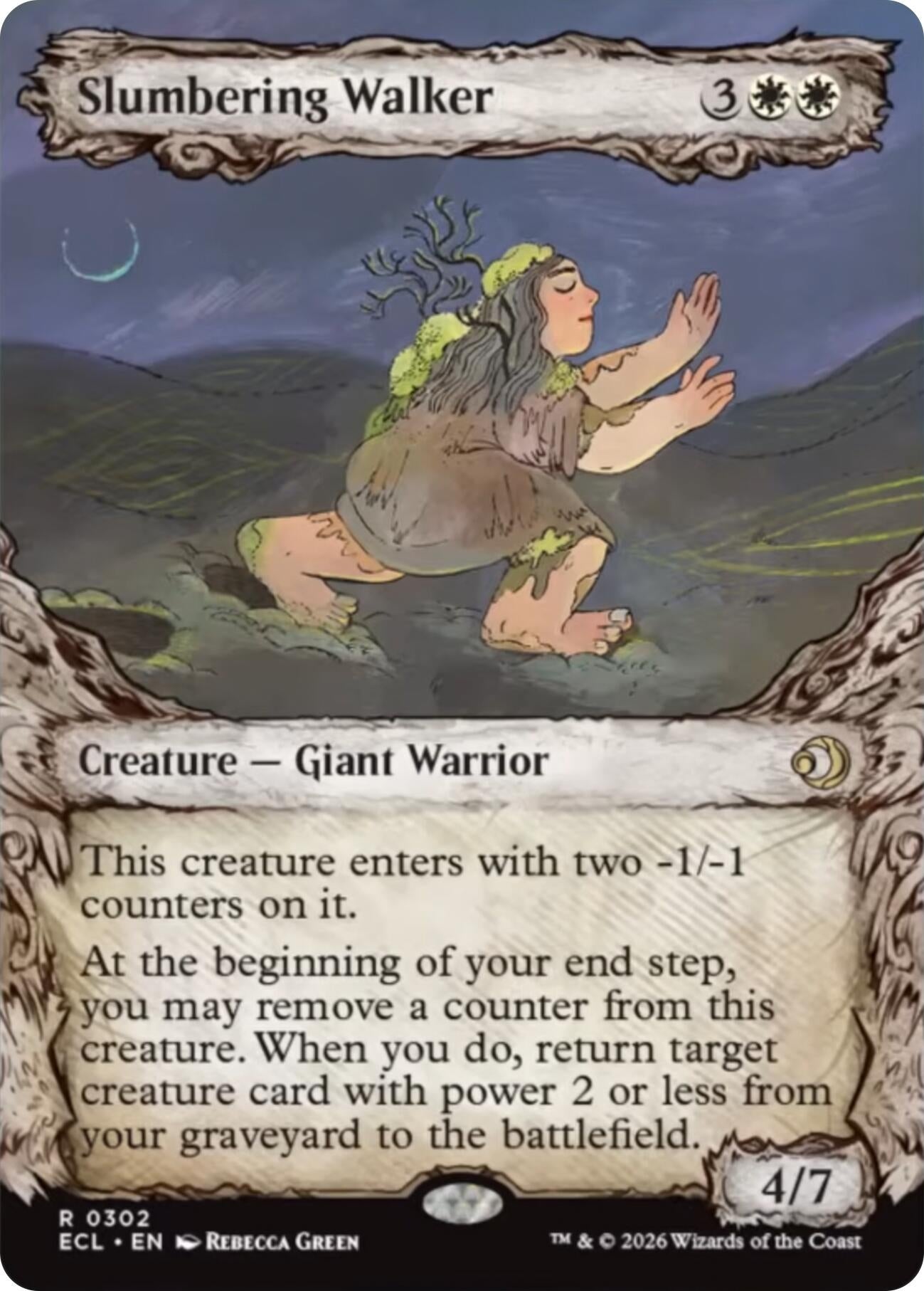 Image for Slumbering Walker (Showcase) (302) (ECL) - Magic: The Gathering