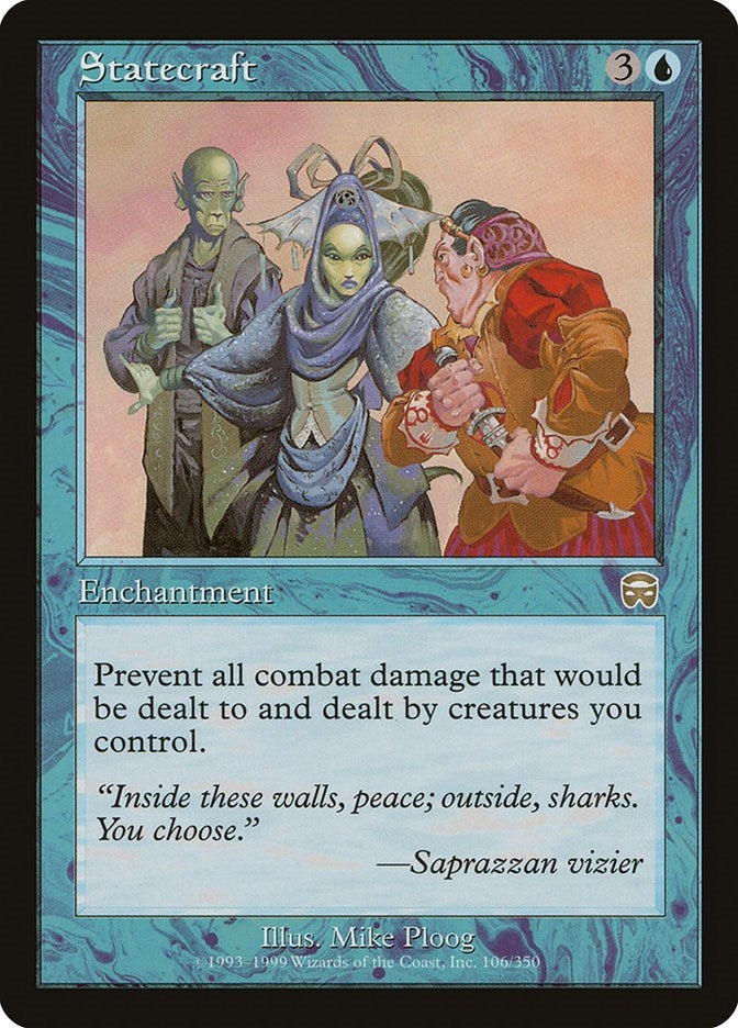 Image for Statecraft (106) (MMQ) - Magic: The Gathering