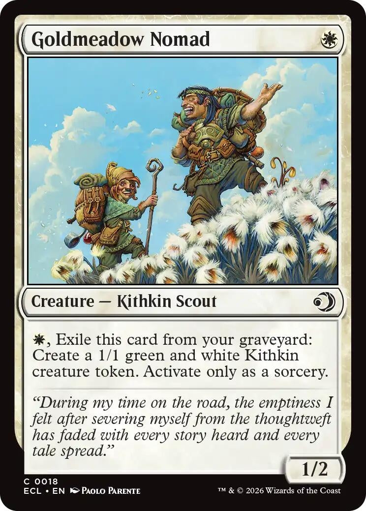 Image for Goldmeadow Nomad (18) (ECL) - Magic: The Gathering