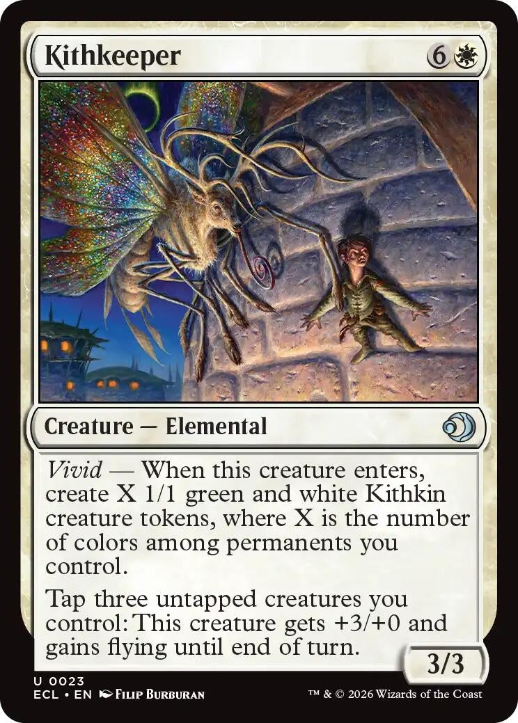 Image for Kithkeeper (23) (ECL) - Magic: The Gathering