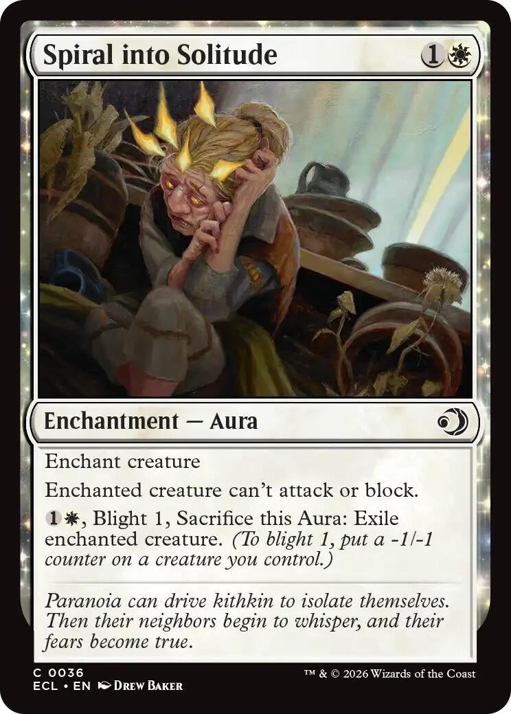Image for Spiral into Solitude (36) (ECL) - Magic: The Gathering