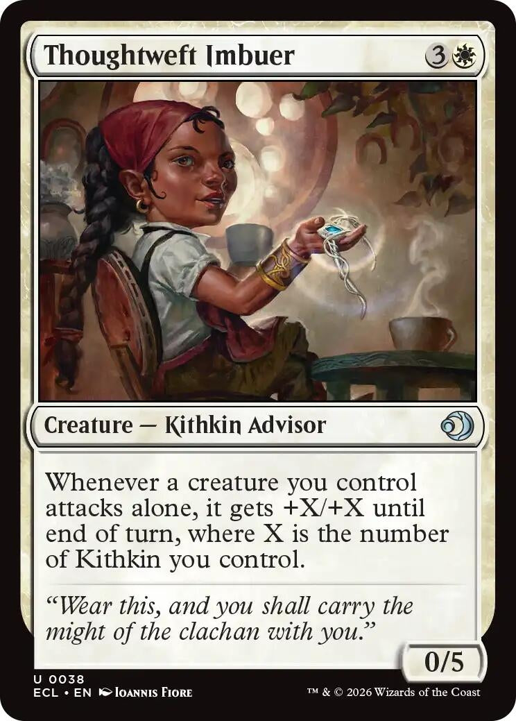 Image for Thoughtweft Imbuer (38) (ECL) - Magic: The Gathering