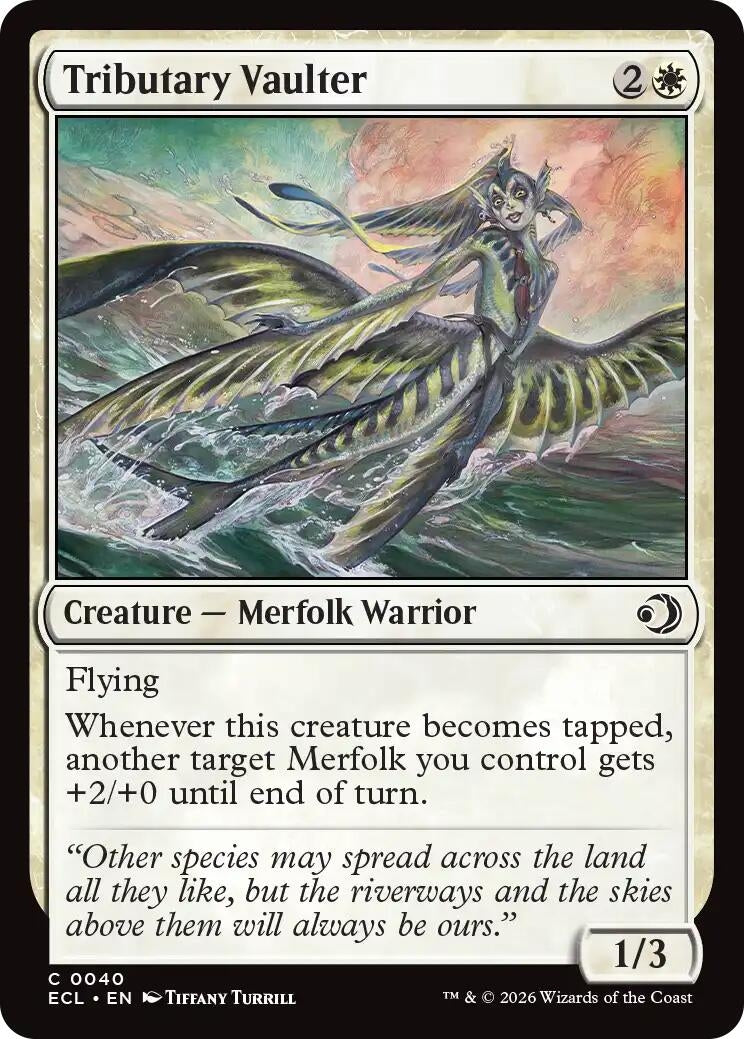 Image for Tributary Vaulter (40) (ECL) - Magic: The Gathering